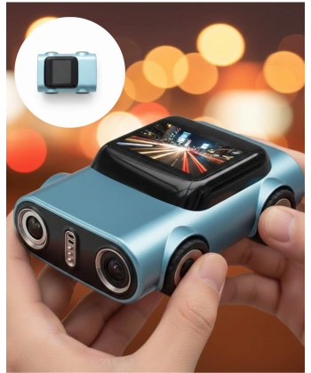 Öne Bakan Araç Kamerası Full HD Kayıt Kompakt Tasarım