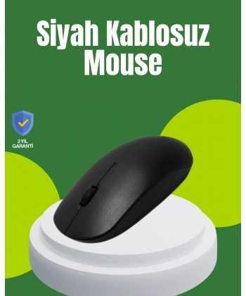 Optik Sensörlü Sessiz Fare – Geniş Uyumluluk ve Ergonomik Yapı