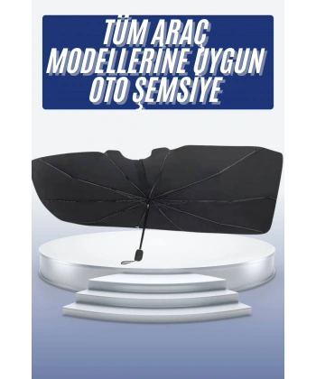 Oto Ön Cam Güneşliği Otomatik Katlanabilir Gölgelik Oto Cam Şemsiye