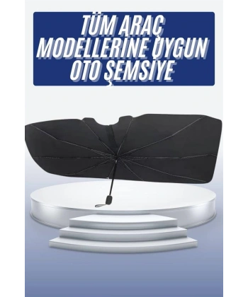Oto Ön Cam Güneşliği Otomatik Katlanabilir Gölgelik Oto Cam Şemsiye