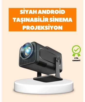 Otomatik Dikey Düzeltmeli ve Manuel Zoom Fonksiyonlu Akıllı Projektör