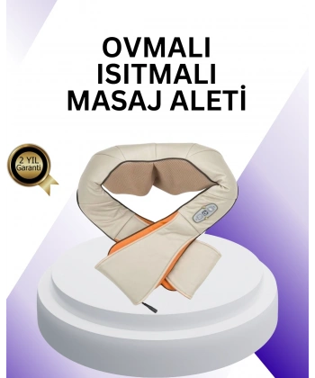 Ovmalı Isıtmalı Boyun Omuz Bel Masaj Aleti Kas ve Eklem Ağrılarına Etkili