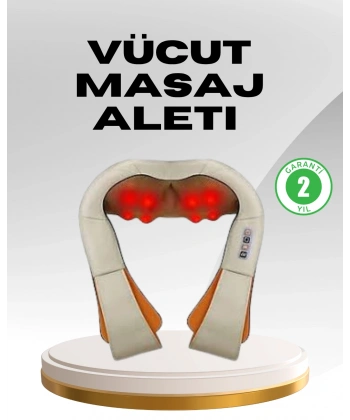 Ovmalı Kas Gevşetici Masaj Cihazı – Boyun, Omuz ve Sırt İçin Derin Etki
