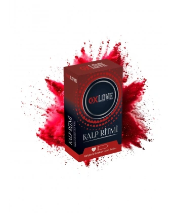 OXLove Kalp Ritmi Prezervatif 10’lu 1 Kutu – Uzun Tutku ve Güvenli Koruma