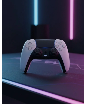 Oyun Kolu PS5 Uyumlu Kablosuz Bağlantı ve Uzun Pil Ömrü