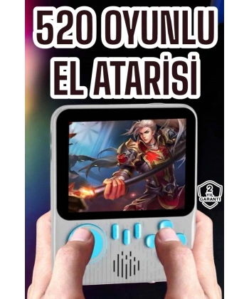 Oyun Konsolu Retro Oyun Konsolu Tvye Bağlanabilir Taşınabilir