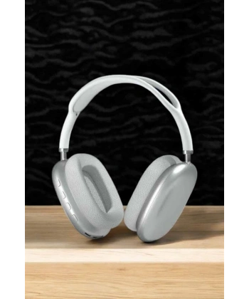 P9 Plus Kablosuz Kulak Üstü Bluetooth Kulaklık Beyaz Mikrofonlu Kulaküstü Kablosuz Kulaklık