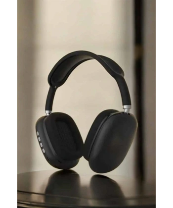 P9 Plus Kulaklık Siyah Bluetooth Bağlantılı Kulak Üstü Kablosuz