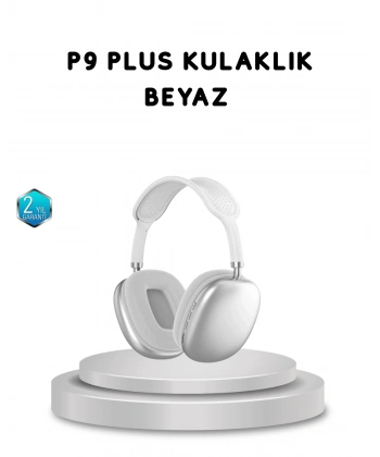P9 Pro Plus Bluetooth Kulak Üstü Kulaklık –Gürültü Engelleme ve 5 Saat Dinleme Süresi