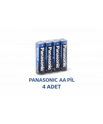 Panasonic AA Kalem Pil Zinc Carbon R6 1.5V General Purpose 4lü 1Paket