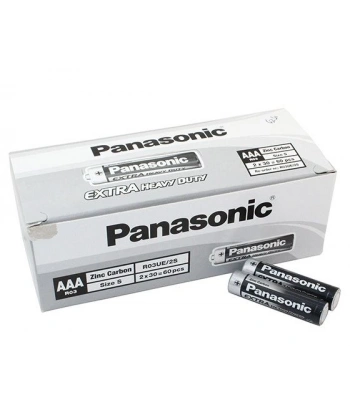 Panasonic Manganez İnce Kalem AAA Pil 60Lı Paket