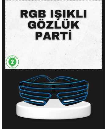 Parti ve Organizasyonlara Özel LED Işıklı Gözlük
