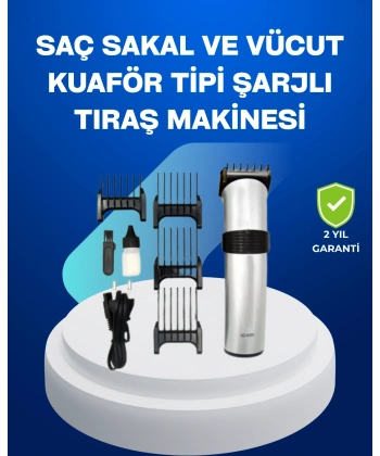Paslanmaz Çelik Bıçaklı Tıraş Makinesi – Keskin ve Dayanıklı