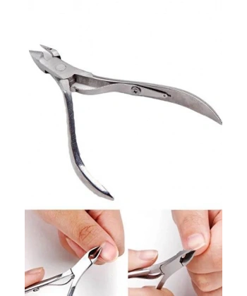 Paslanmaz Çelik Manikür Et Pensi Tırnak Et Pensi