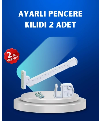 Pencere Güvenlik Kilidi Açılma Sınırlayıcı Aparat 2 Adet