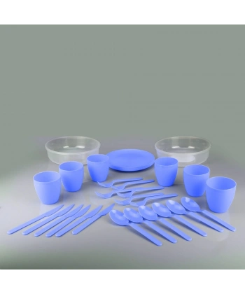 Piknik Seti 6 Kişilik Çantalı 32 Parça