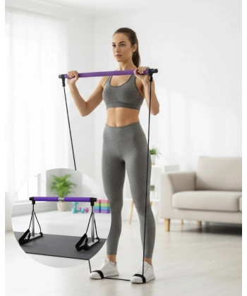 Pilates Bar Egzersiz Aleti Bilek Destekli Çok Yönlü Kullanım