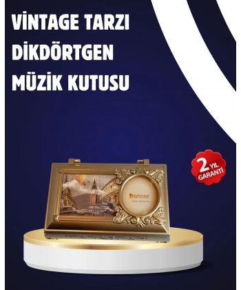 Piyano Tasarım Müzik Kutusu Balerin Figürü ve Takı Bölmeli