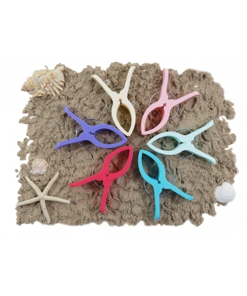 Plaj Havlu Mandalı - Şezlong Mandalı - Mandal XL 2 Adet