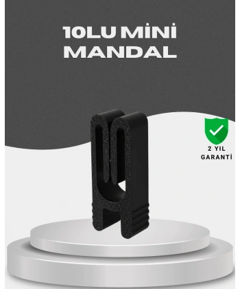 Plastik Poşet Kilidi Mutfak İçin Çok Amaçlı 10 Adet