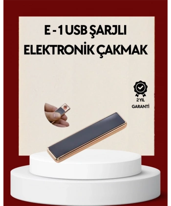 Plazma Ark Teknolojili Elektrikli Çakmak – Dokunmatik, LED Göstergeli, Şarj Edilebilir