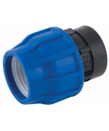 Poelsan Mavi 63X2 Kaplin Dişi Adaptör