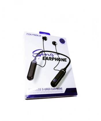 Polygold PG-100 Type-C Şarjlı Bluetooth Kulaklık – Boyun Askılı, Uzun Pil Ömürlü, Mikrofonlu