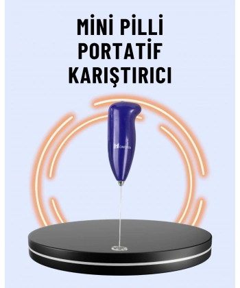 Portatif Kahve Köpürtücü – Latte, Cappuccino, Milkshake ve Puding Yapıcı