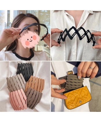 Portatif  Katlanabilir Saç Tacı Saç Tokası