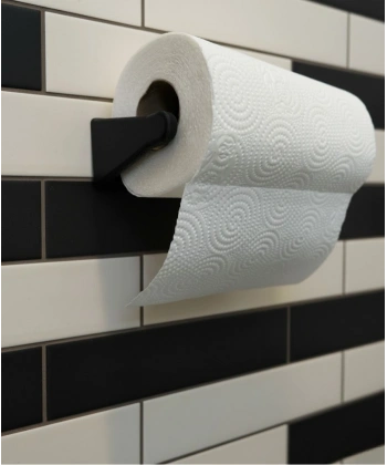 Pratik Kağıt Havlu Tutucu Duvar Tipi Peçete Askısı