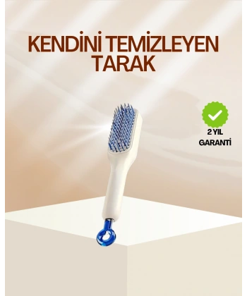 Pratik Mekanizmalı Saç Tarağı – Kendi Kendini Temizler, Taşınabilir