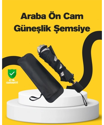 Pratik Ön Cam Güneşliği – Geniş Kapsama Alanı, Kolay Saklama