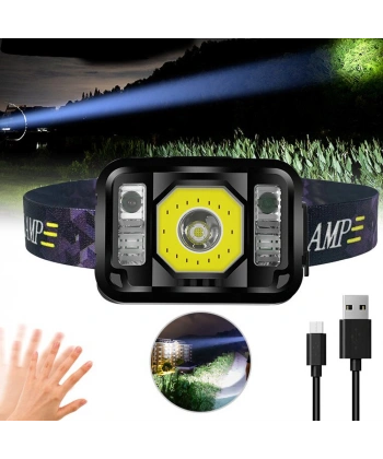 Pratik Sensörlü Sinyalli Kafa Lambası Watton Wt-024