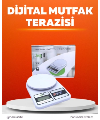 Pratik ve Şık Tasarımıyla Dijital Mutfak Tartısı