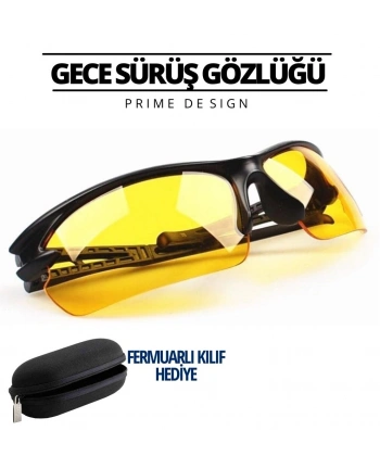 Prime Gece Sürüş ve Sis Gözlüğü Özel Kutulu