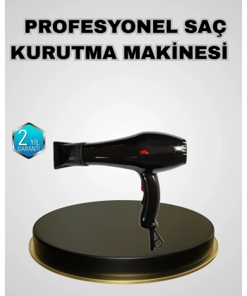 Profesyonel 2200W Fön Makinesi Soğuk Sıcak Üflemeli İki Kademeli