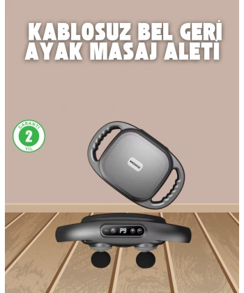 Profesyonel 6 Başlıklı Şarjlı Masaj Tabancası 2000 mAh Güçlü Performans