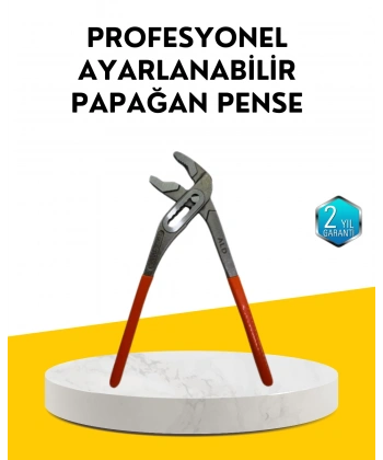 Profesyonel Ayarlı Pense Kurbağacık Ağzı Geniş Açılım