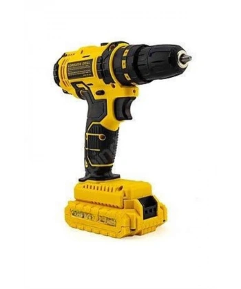 Profesyonel Çift Bataryalı Akülü Vidalama Şarjlı Matkap 24 Parça