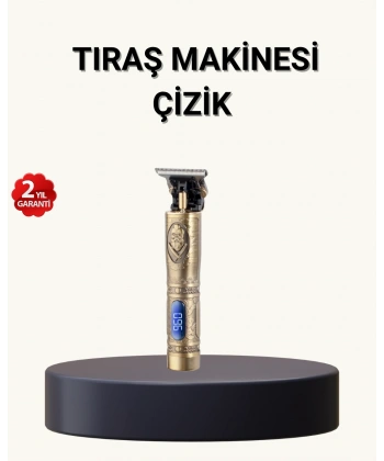 Profesyonel Kablosuz Tıraş Makinesi – 1-2 Saat Kesintisiz Kullanım