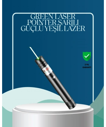 Profesyonel Kullanım İçin 5000mW Yeşil Lazer İşaretleyici