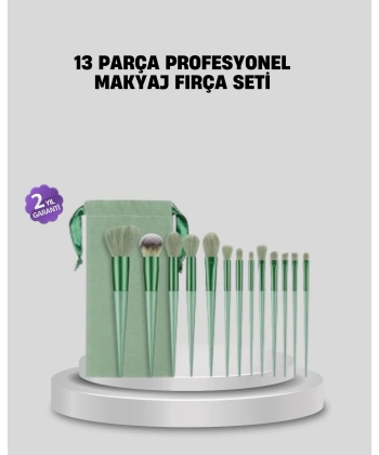 Profesyonel Makyaj Fırça Seti Yumuşak Kıllı Taşınabilir Çantalı