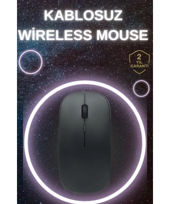 Profesyonel Mouse Wireless  Faresi Bluetooth Bağlantılı