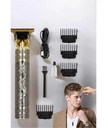 Profesyonel Şarjlı Saç ve Sakal Şekillendirici Çizik Tıraş Makinesi