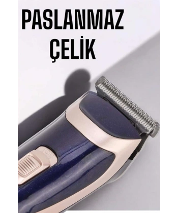 Profesyonel Şarjlı Saç ve Sakal Traş Makinesi Kolay Kullanım