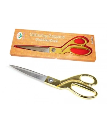 Profesyonel Terzi Makası - Altın Saplı Makas Büyük Boy