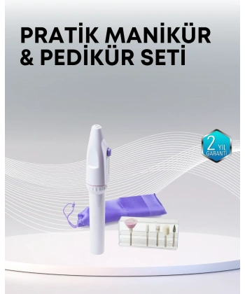 Profesyonel Tırnak Matkap Seti – Ayarlanabilir Hız, Düşük Gürültü ve Kompakt Tasarım