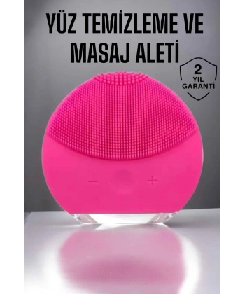 Profesyonel Yüz Temizleme Masaj Aleti Su Geçirmez, Kablosuz Şarj Özellikli Kolay Temizlenebilir