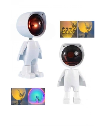 Projektör Atmosfer Işık Lambası Projektör Güneş Lambası Masa Lambası