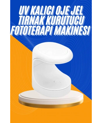 Protez Tırnak Kurutucu Kalıcı Oje Led Oje Kurutucu UV Işınlı Taşınabilir